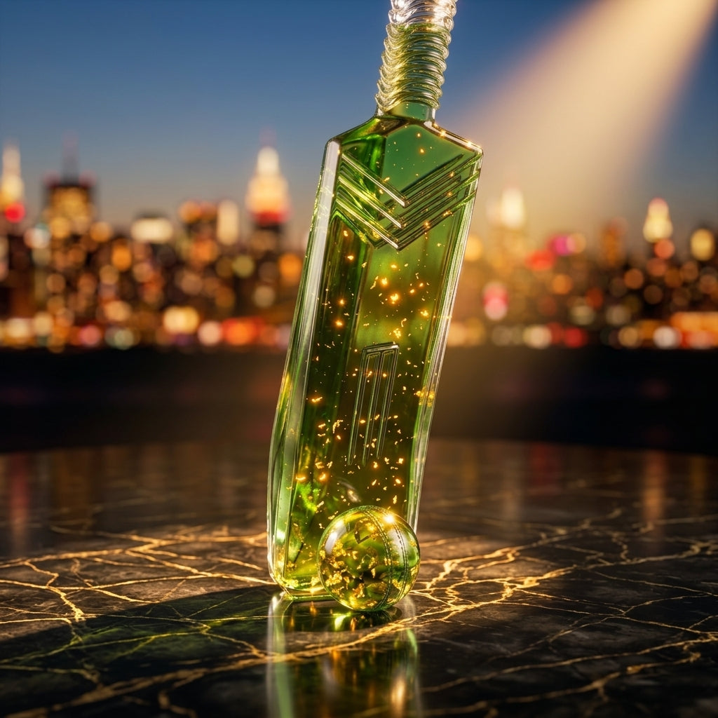 Flaschengeist Cricket Bat Bottle Gift