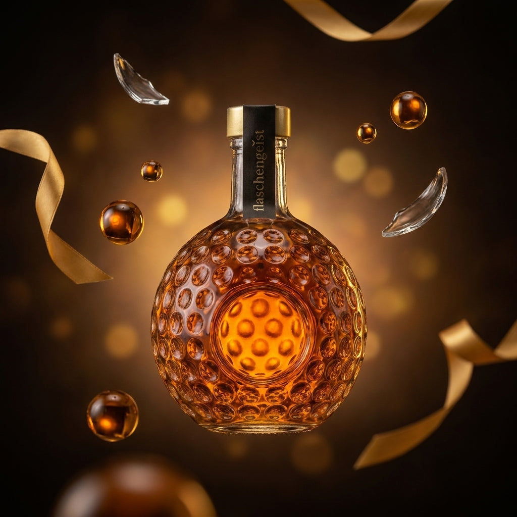 Flaschengeist Golf Ball Bottle | Personalised Golfer Recognition Gift