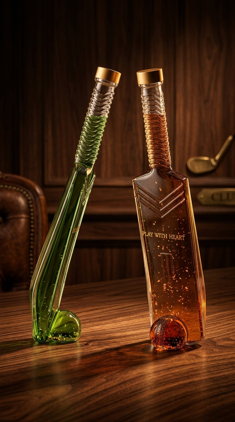 Flaschengeist Cricket Bat Bottle Gift